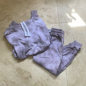 KatieJ NYC Set: Hoodie & Sweatpants - Girls Size S (7/8)
